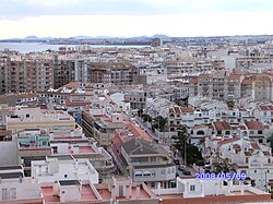 Torrevella des de Platjà de los Locos